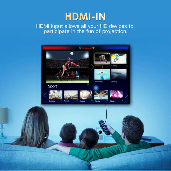 4K Ultra HD Mini Projector