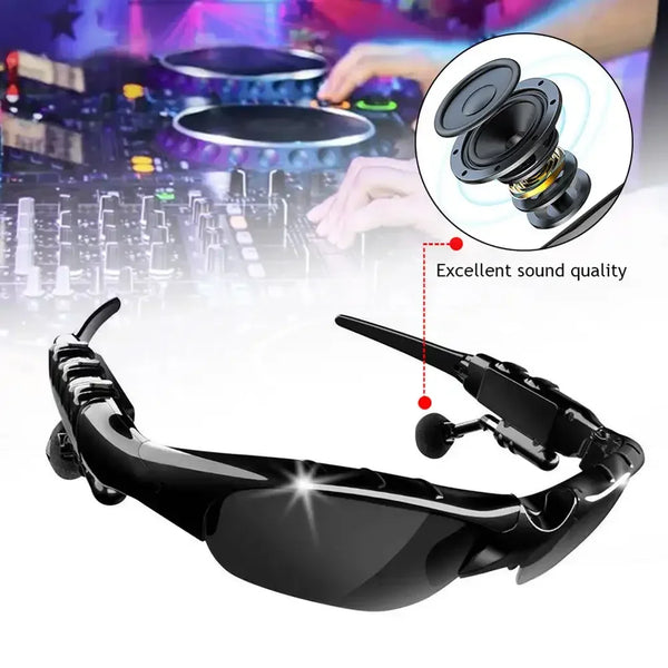 Smart Bluetooth Headset Polarized Sunglasses