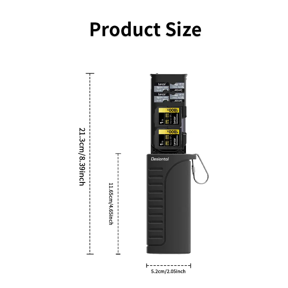 Multifunctional Type-C Card Reader