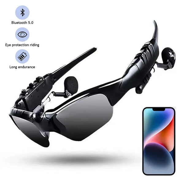 Smart Bluetooth Headset Polarized Sunglasses