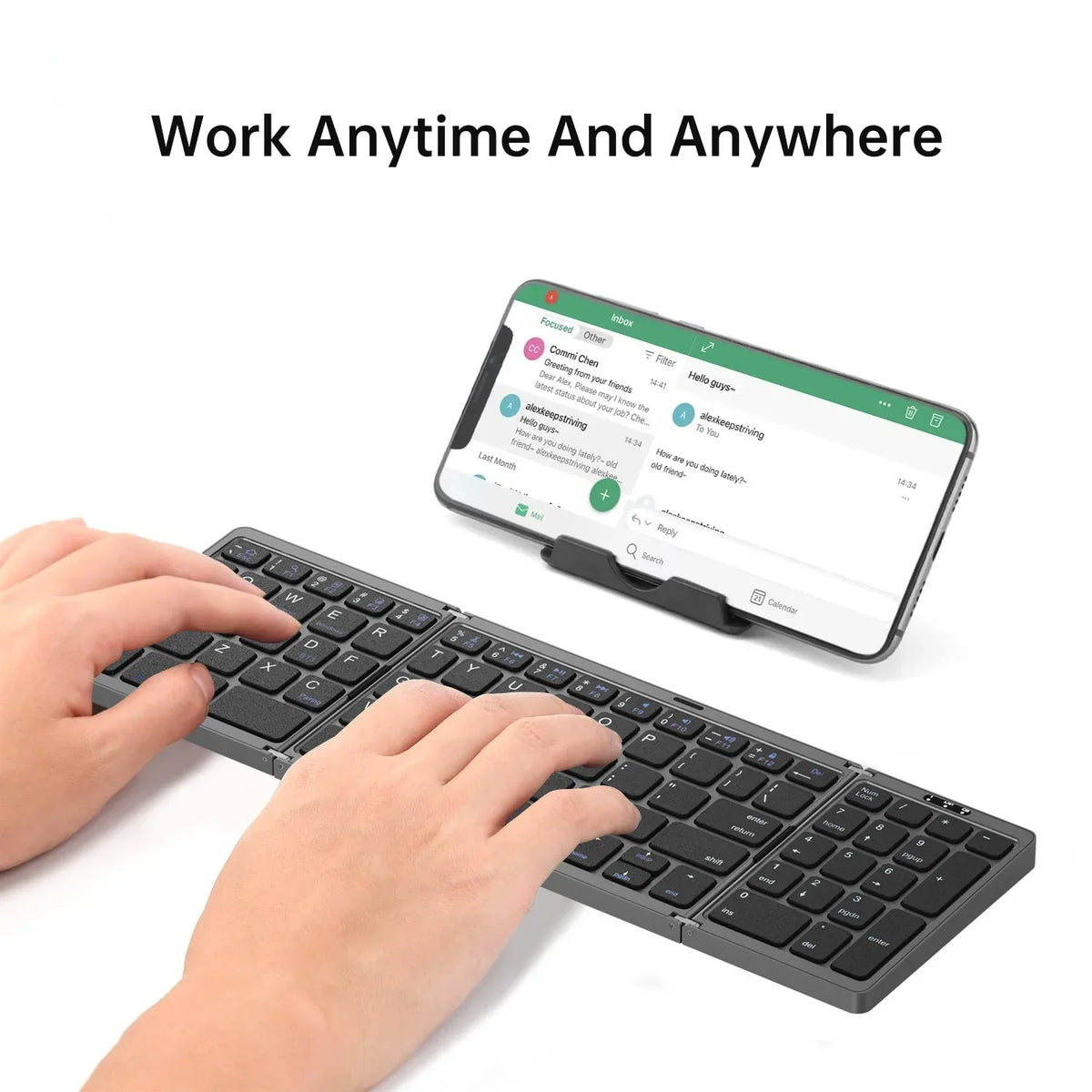 Portable Folding Keyboard